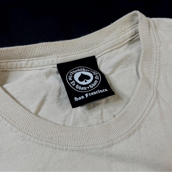 Thrasher Magazine Sand Color Tiki Graphic Tee - Picture 4 of 6